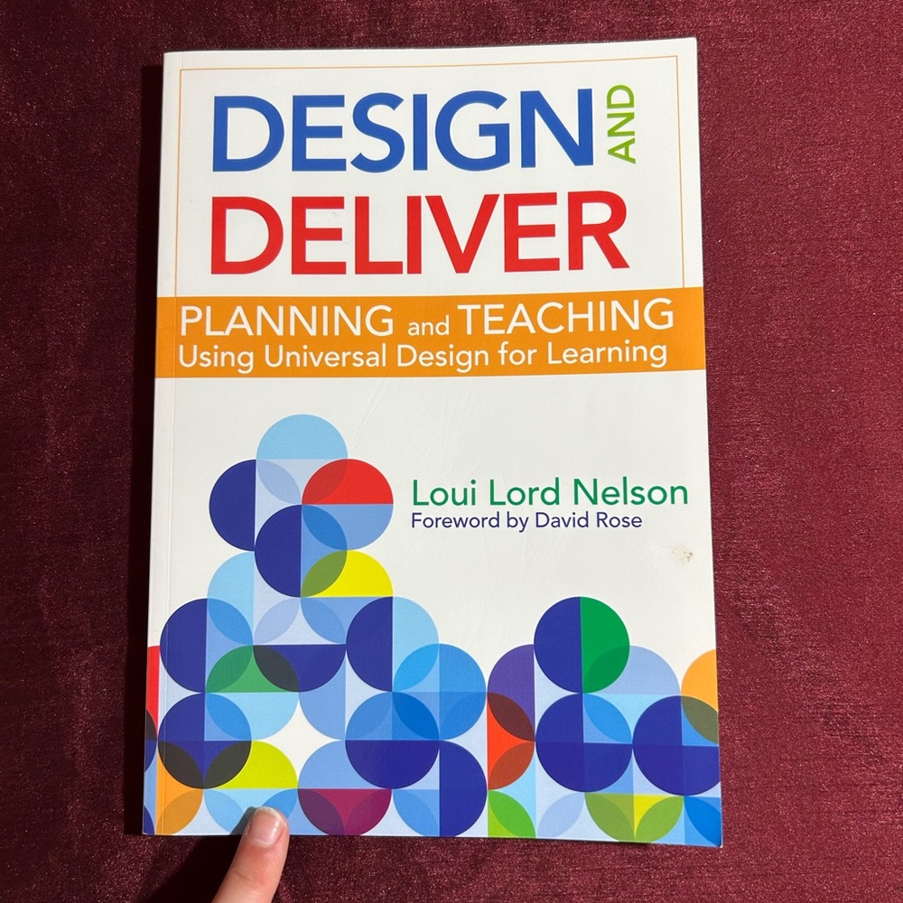 Design and Deliver Planning and Teaching guide Softback